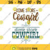 Dime store cowgirl country Cuttable Design SVG PNG DXF eps Designs Cameo File Silhouette Design 1446
