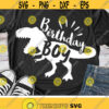 Dinosaur Birthday Boy Svg T Rex Birthday Cut Files Boys T Rex Party Svg Dxf Eps Png Dino Shirt Design Kids Clipart Silhouette Cricut Design 346 .jpg