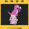 Dinosaur Book Reading Teacher Student Nerdy SVG PNG DXF EPS 1