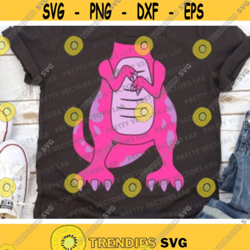 Dinosaur Svg Girl T Rex Svg Dxf Eps Png Funny Dino Cut Files Halloween Svg Birthday Kids Clipart Girls Shirt Design Silhouette Cricut Design 644 .jpg