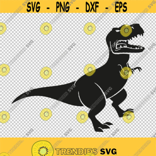 Dinosaur T Rex SVG PNG EPS File For Cricut Silhouette Cut Files Vector Digital File