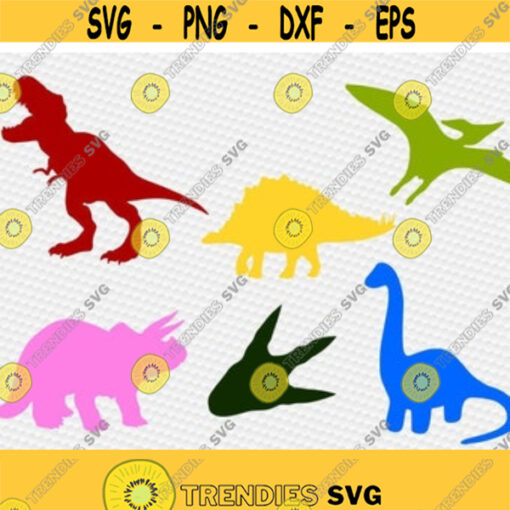 Dinosaur svg dinosaur clipart T Rex svg Jurassic svg dino svg kids svg cute dinosaur svg iron on clipart SVG DXF eps png pdf Design 103