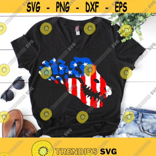 Dinosaur svg t rex svg dinosaur skeleton svg kid svg america flag svg 4th of july svg dino svg iron on clipart SVG DXF eps png Design 362