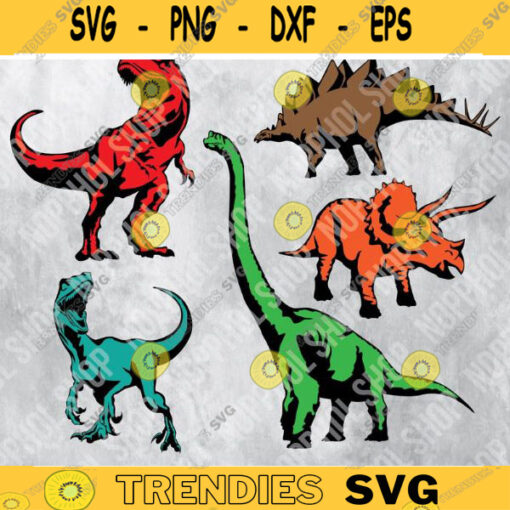 Dinosaurs Bundle svg Dinosaurs svg Dinosaurs clipart Dinosaurs silhouettesJurassic Park Bundle Design 11 copy