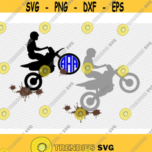 Dirt bike svg Motocross svg Motorcycle svg dirtbike svg bike svg workout svg iron on clipart monogram svg SVG DXF eps png Design 465