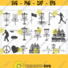 Disc Golf SVG Disc Golf Vector Disc golf logo Disc Golf Silhouette Disc Golf Bundle SVG austin disc golf svg I love disc golf