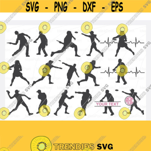 Disc Golf SVG Disc golf Silhouette Disc golf Heartbeat Disc golf Split svg Disc Golf Vector Disc golf logo Disc Golf Silhouette woman