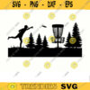 Disc Golf SVG Landscape trees disc golf svg disc golf golf svg disc golf cricut frisbee svg dxf png Design 3 copy