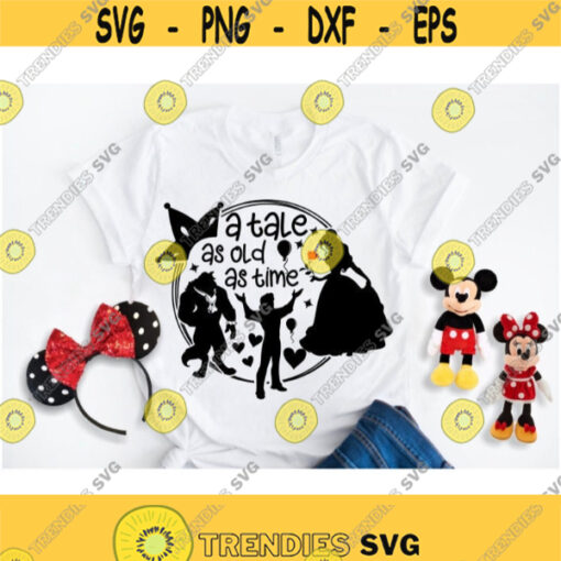 Disney Beauty and the Beast Tale As Old As Time SVG Tale As Old As Time SVG Disney svg for Cricut and silhouette Disney Vacation svg Design 317