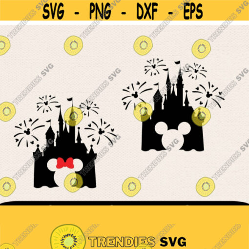 Disney Castle Svg Minnie Castle Svg Mickey Castle Svg Disney Svg Castle Svg Svg For Family Cricut Files Design 82