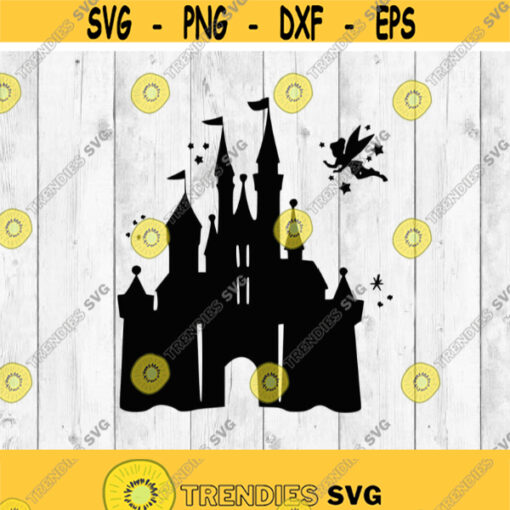 Disney Castle svg Disney Castle Fairy Tail svg Disney Castle with magic Disney files for Cricut and Silhouette 1