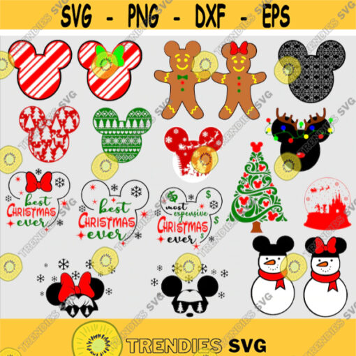 Disney Christmas 2020 SVG Mickey Mouse Christmas svg Minnie Mouse Christmas svg Disney Christmas svg svg eps png
