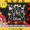 Disney Christmas Svg Christmas Castle Svg Disney Xmas Trip Svg Santa Reindeers Svg Cut files Svg Dxf Png Eps Design 331 .jpg