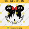 Disney Family Vacation 2021 Svg Png Clipart Silhouette Dxf Eps