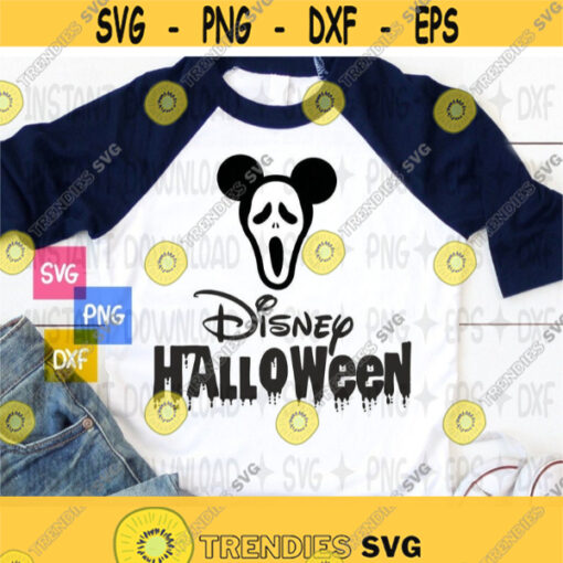Disney Halloween SVG Disney Halloween Halloween Dxf Cricut Files Silhouette Files Design 353