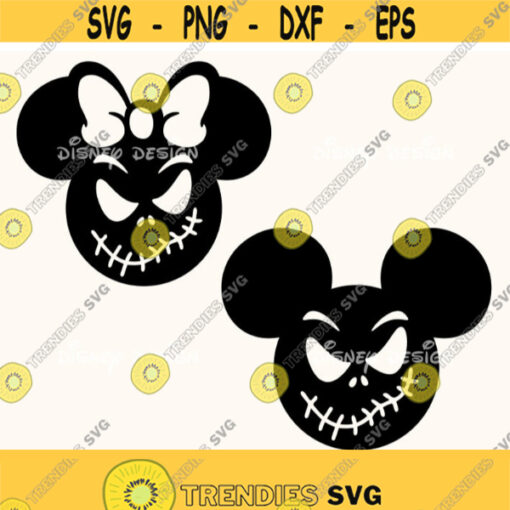 Disney Jack SvgDisney SvgMickey SvgMinnie SvgNightmare SvgJack SvgCuting Files for Cricut Silhouette Cricut Files Design 201