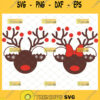 Disney Mickey And Minnie Mouse Reindeer Svg Christmas Rudolph Svg 1
