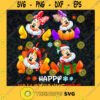 Disney Minnie Mouse happy Hallothanksmas SVG PNG EPS DXF Silhouette Cut Files For Cricut Instant Download Vector Download Print File