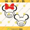 Disney Quarantine Svg Mickey and Minnie Mouse SvgDisney Line Heat SvgMickey Mask face Svg Disney Svg Digital File Cricut Disney Dxf Design 6