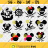 Disney SVG Bundle Disney Pirates of the caribbean svg pirate mickey disney cruise svg files Design 9