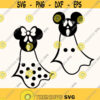 Disney SvgHalloween Disney SvgGhost SvgMickey and Minnie Ghost SvgHalloween SvgCricut Silhouette Cut FilePngEpsDxf Design 374