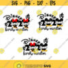 Disney Vacation 2021 SvgMickey and Minie Mouse Ears Cutting Files Svg Esp Dxf PngInstant Download Svg Formats Cricut Silhouette Design 22