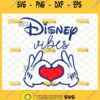 Disney Vibes Svg Mickey Mouse Hands Heart Svg 1