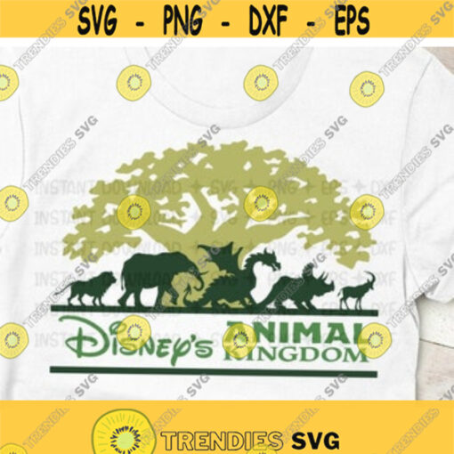 Disney World 4 Theme Parks Animal Kingdom SVG Disney Animal Kingdom SVG PNG Dxf File Instant download design for cricut or silhouette Design 96