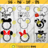Disney vacation svg bundle minnie mouse monogram svg disney trip svg cut files for cricut silhouette png eps Design 2979