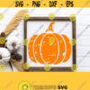 Distressed Pumpkin Svg Cut File Halloween Shirt Sign Png File Dxf File Cricut Cut File Grunge Pumpkin Svg Files for Cricut Download Design 307