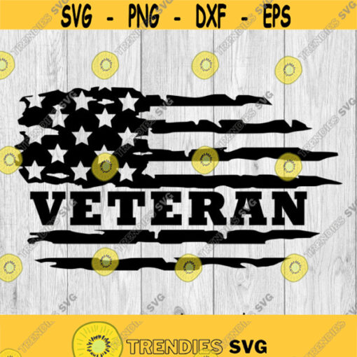 Distressed Veteran Flag Distressed American Flag svg png ai eps dxf files for cut file projects Design 180