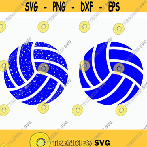 Distressed Volleyball SVG Grunge Volleyball svg Commercial use Cut Files Files for Cricut Silhouette Dxf Vector Design 821