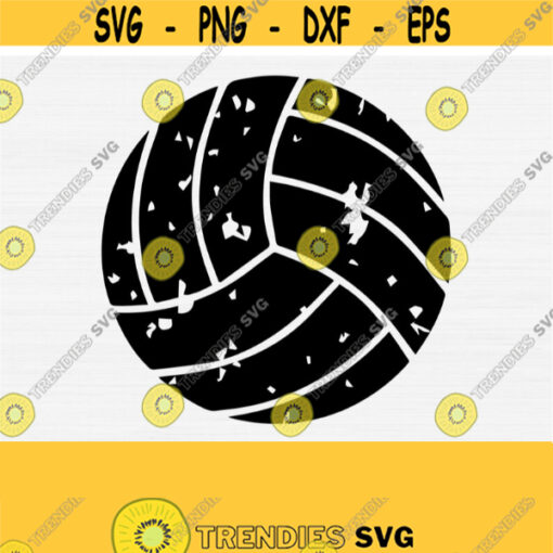 Distressed Volleyball Svg Grunge Ball Svg Cut File Volleyball Svg Files for Cricut Volleyball Mom Shirt SvgPngEpsDxfPdf Silhouette Design 1217