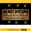 Do Not Disturb My Peace My Joy My Grind SVG Motivational svg Black women are dope svg Periodt svg Shirt SVG Cut Files For Cricut 153 copy
