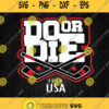 Do Or Die Team Usa Hockey Svg Png Silhouette Clipart Printable Dxf Eps