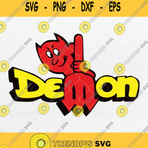 Dodge Demon Logo Car Lovers Svg Png Clipart Silhouette Svgbundles