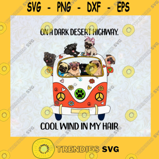 Dog Camping Svg Cool Wind In My Hair Svg Cute Pitbull Svg Dog Paws Svg