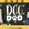 Dog Dad Svg Dog Paw Svg Dog Dad Shirt Design Svg Dog Lovers Svg Paw Clipart Pet Lover Svg Dxf Eps Png Silhouette Cricut Cut Files Design 1489 .jpg