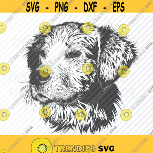 Dog Head SVG Files Clipart Puppy Face Clip Art Silhouette Vector Images SVG Image For Cricut Puppy head Eps Png Dxf Dog Face Logo svg Design 704