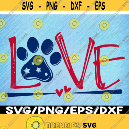 Dog Love Svg Design 215