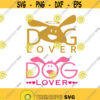 Dog Lover Cuttable Design SVG PNG DXF eps Designs Cameo File Silhouette Design 604