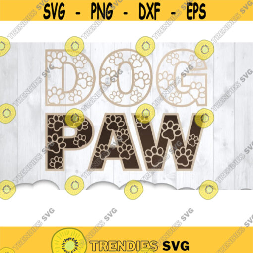 Dog Paw Mandala SVG Dog Mom SVG Mandala SVG Files For Cricut Clipart Paw Shirt Pet Lovers Iron On Transfer Instant Download .jpg