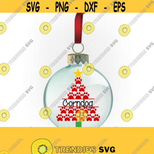 Dog SVG Dog Christmas SVG Christmas Tree SVG Dog Christmas Svg Christmas Clipart Svg Dxf Ai Eps Pdf Png Jpeg Digital Files