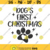 Dogs first christmas svg dog svg christmas svg dog mom svg png dxf Cutting files Cricut Funny Cute svg designs print for t shirt quote svg Design 327