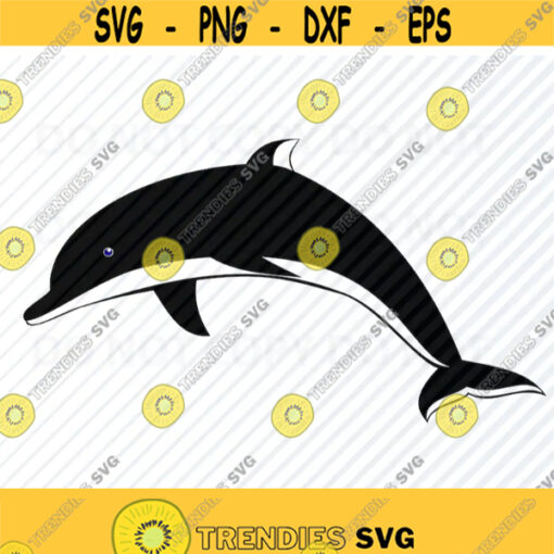 Dolphin 10 Svg Files Vector Images Silhouette Craft supply Clipart SVG Image For Cricut Stencil SVG Eps Png Dxf Clip Art marine svg Design 609