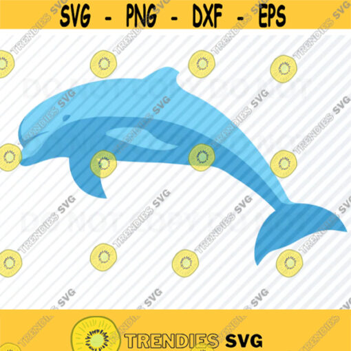 Dolphin 4 Svg file Images Vector Silhouette Craft supplies Clipart SVG Image For Cricut Stencil SVG Eps Png Dxf Clip Art marine svg Design 705
