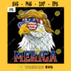 Donald Trump Mullet Bald Eagle Merica PNG Funny 45th President Patriotic Us Flag 4th Of July Independence Day PNG JPG