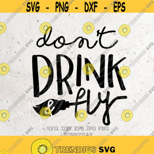 Dont Drink And Fly SVG File DXF Silhouette Print Vinyl Cricut Cutting SVG T shirt DesignHalloween svgWitch SvgBroomWitchs broom Shirt Design 304