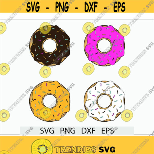 Donut svg file Donuts cut file Doughnut svg Donut cricut Sprinkle Donut svg Sprinkle svg Donut clipart Donut clip art vector Design 548