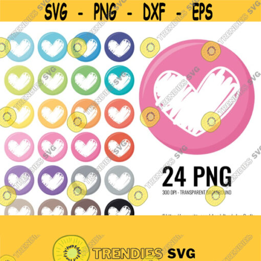 Doodle Heart Clipart. Hand Drawn Hearts Clip Art. Heart Icons PNG. Valentines Day Planner Printable Sticker. Love Valentines download Design 760